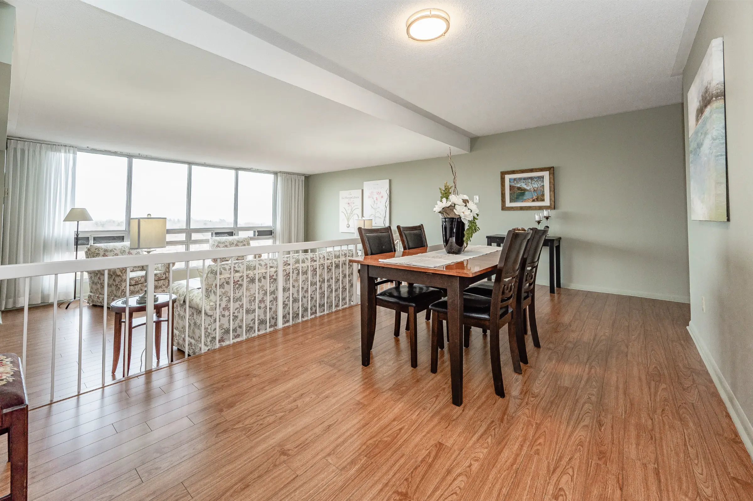 Fabulous sun filled corner unit