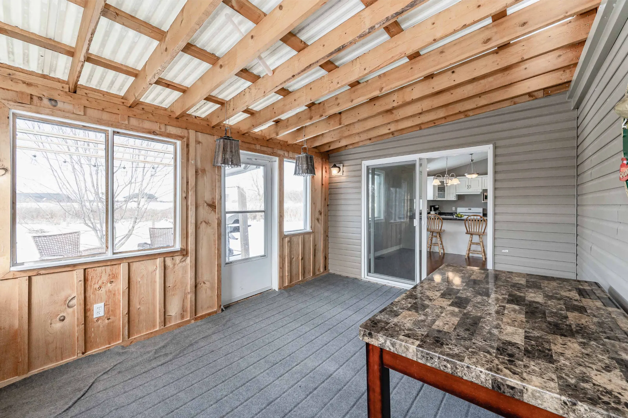 Three bedroom bungalow home