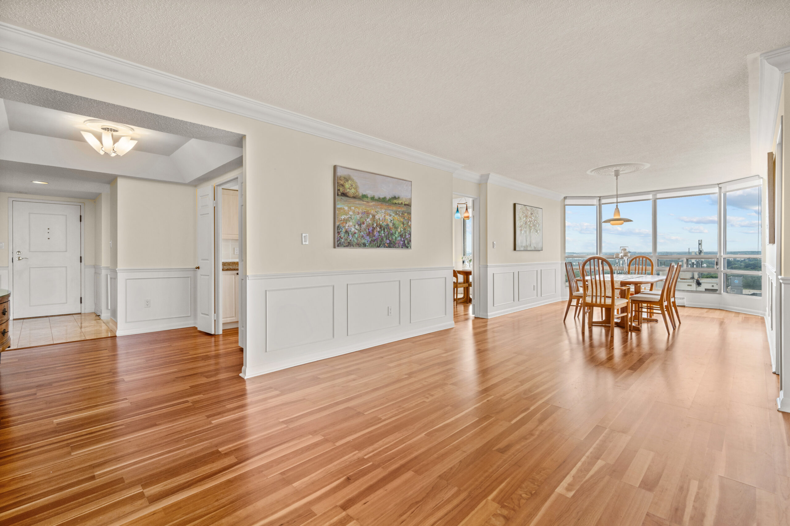 Skyline and Lake Views