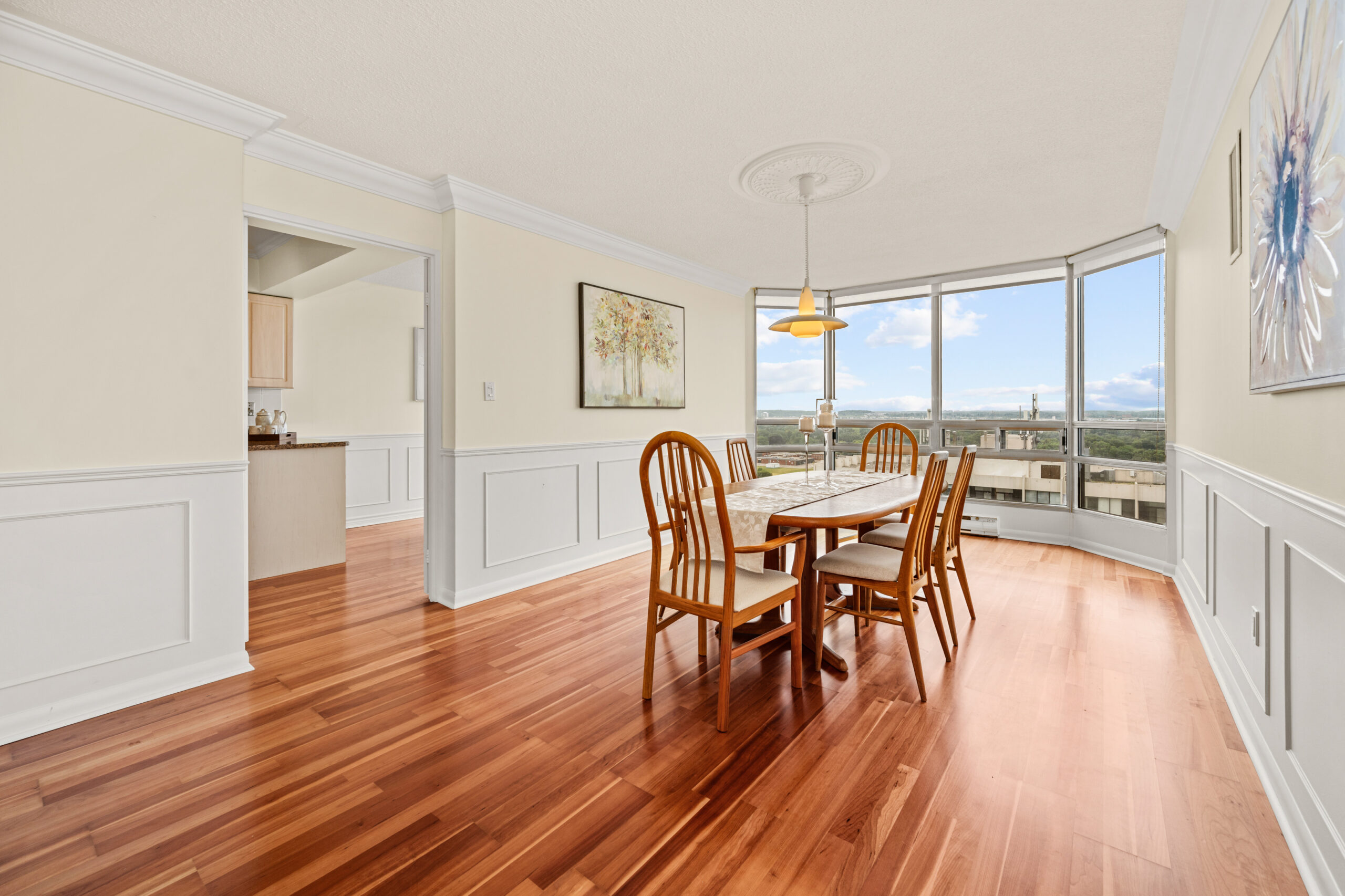 Skyline and Lake Views