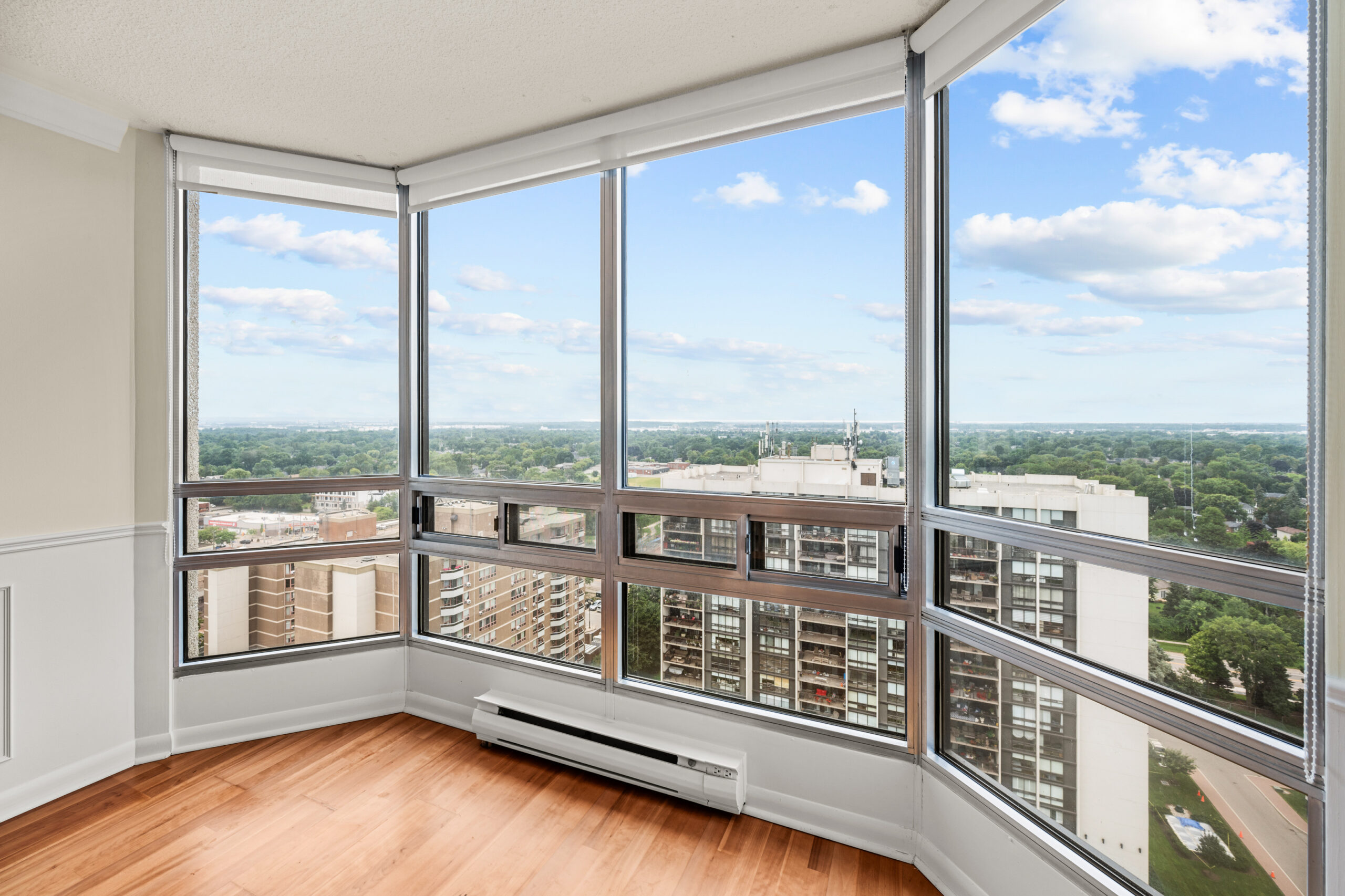 Skyline and Lake Views