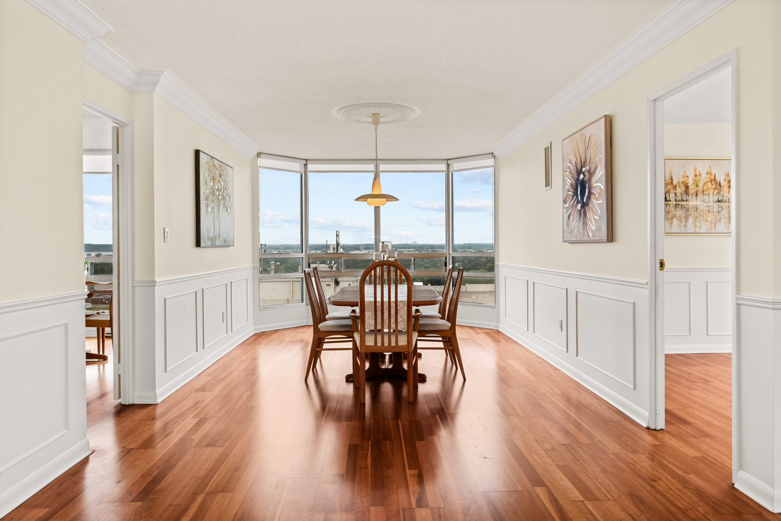 Skyline and Lake Views