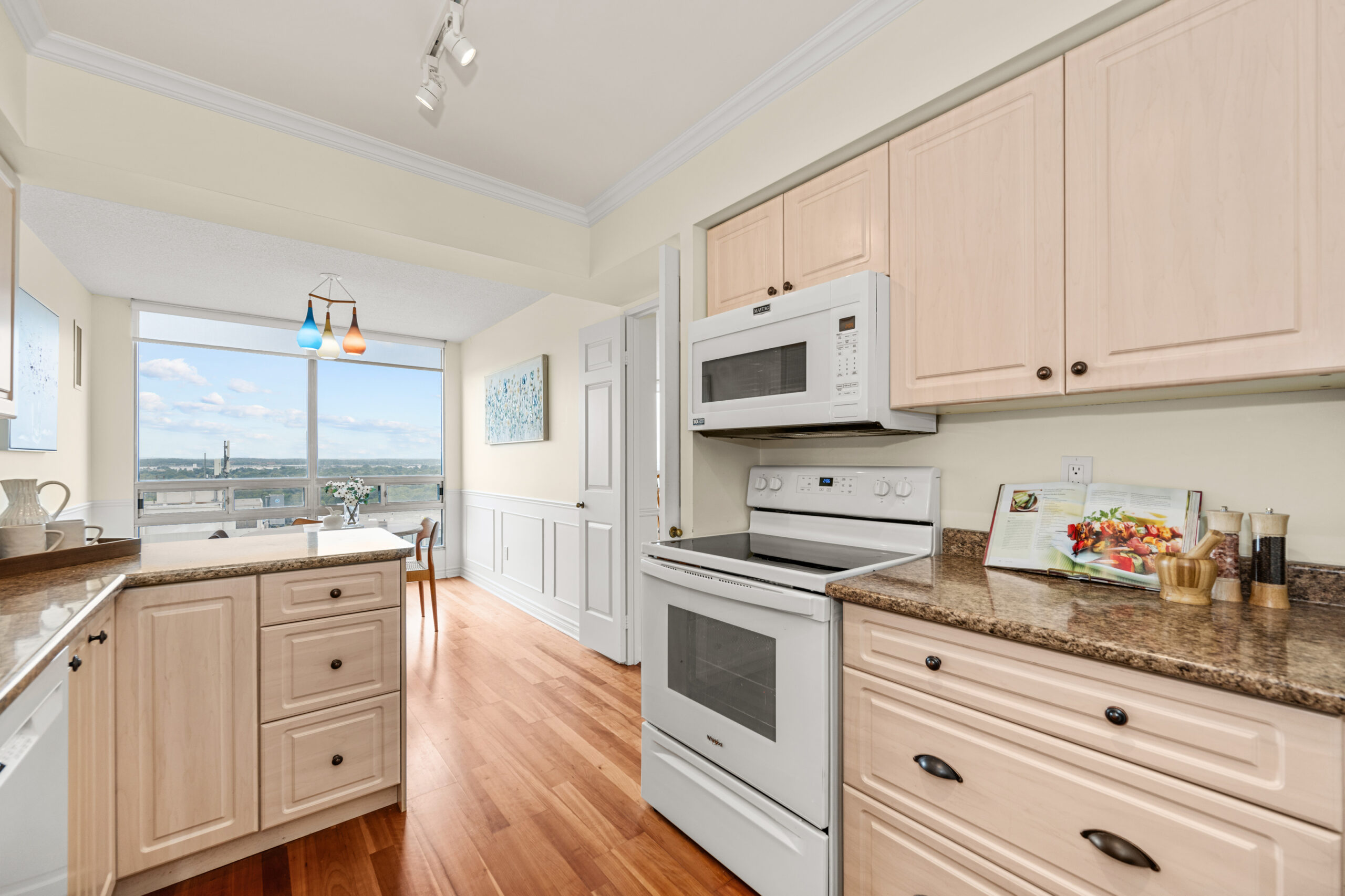 Skyline and Lake Views