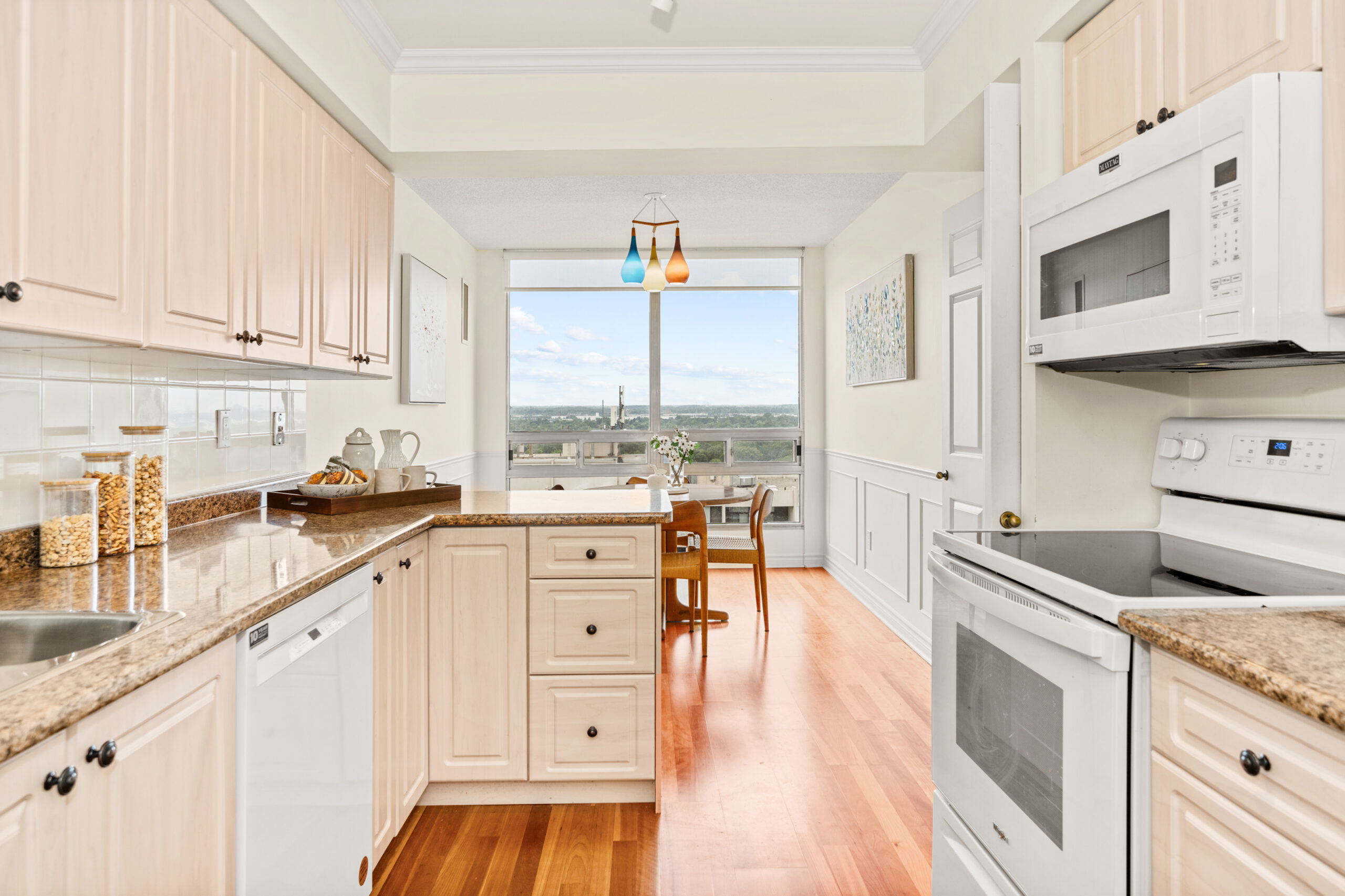 Skyline and Lake Views